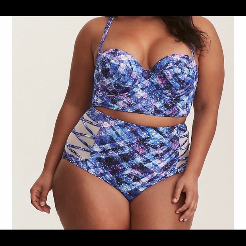Torrid galaxy print bikini
